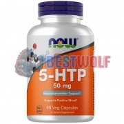 5-HTP [Гидрокситриптофан] (50 мг x 90 капс), NOW Foods