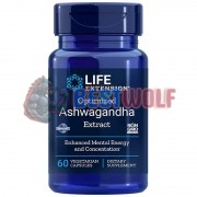 Optimized [Ашваганда] (125 мг x 60 капс), Life Extension
