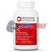 Curcumin [Куркумин] (500 мг x 60 капс), Protocol For Life Balance