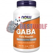 GABA [ГАБА] (170 гр x 340 порций), NOW Foods
