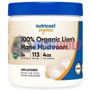 Lion's Mane [Львиная грива] (113 гр x 113 порций), Nutricost