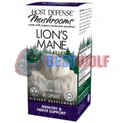Lion's Mane [Львиная грива] (500 мг x 60 капс), Host Defense Mushrooms