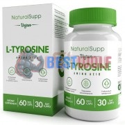 L-Tyrosine [Тирозин] (500 мг x 60 капс), NaturalSupp