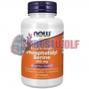 Phosphatidyl [PS100] (300 мг x 50 капс), NOW Foods