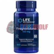 Pregnenolone [Прегненолон] (100 мг x 100 капс), Life Extension