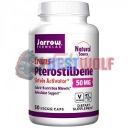 Trans-Pterostilbene [Птеростильбен] (50 мг x 60 капс), Jarrow Formulas