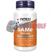 SAMe [Адеметионин] (200 мг x 60 капс), NOW Foods