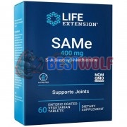 SAMe [Адеметионин] (400 мг x 60 enteric coated табл), Life Extension