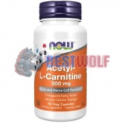 Acetyl L-Carnitine (500 мг x 50 капс), NOW Foods