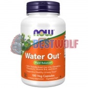 Water Out (100 капс), NOW Foods