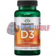 Vitamin D3 (250 шт по 25 мкг: 1000 МЕ), Swanson