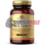 Vitamin D3 (100 шт по 25 мкг), Solgar