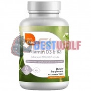 Vitamin D3 & K2 [5000 IU x 120 mcg] (90 шт), Zahler