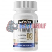 Vitamin D3 (180 шт по 30 мкг: 1200 ме), Maxler