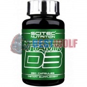 Vitamin D3 (250 шт по 12, 5 мкг: 500 ме), Scitec Nutrition
