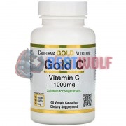 Gold Vitamin C (60 шт по 1000 мг), California Gold Nutrition