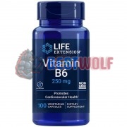 Vitamin B6 250 мг (100 шт по 250 мг), Life Extension