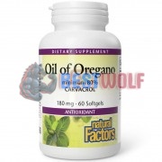 Oil Of Oregano (60 шт), Natural Factors