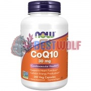 CoQ10 (240 шт по 30 мг), NOW Foods
