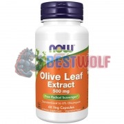 Olive Leaf Extract (60 шт по 500 мг), NOW Foods