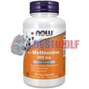L-Methionine (100 шт по 500 мг), NOW Foods