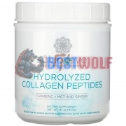 Hydrolyzed Collagen Peptides with Turmeric MCT & Ginger (400 гр: 26 порций), Solumeve