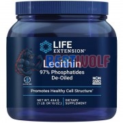 Lecithin Granules [97% Phosphatides, De-Oiled] (454 гр), Life Extension