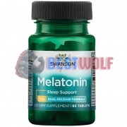 Melatonin [Dual-Release Formula] (60 шт по 3 мг), Swanson