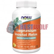 Magnesium Inositol Relax (454 гр: 76 порций), NOW Foods