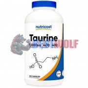 Taurine (400 шт по 1000 мг), Nutricost