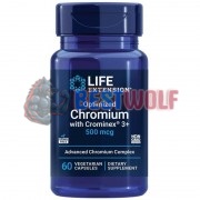 Optimized Chromium [Chrominex® 3+] (60 шт по 500 мкг), Life Extension