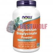 Magnesium Bisglycinate Powder (227 гр), NOW Foods
