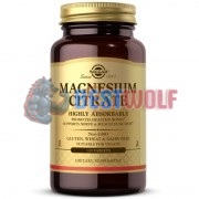 Magnesium Citrate [Highly Absorbable] (120 шт), Solgar