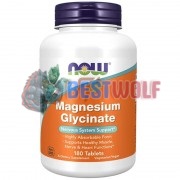 Magnesium Glycinate (180 шт), NOW Foods
