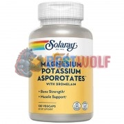 Magnesium Potassium Asporotates™ with Bromelain (120 шт), Solaray