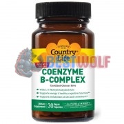 Coenzyme B-Complex (30 шт), Country Life