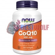 CoQ10 (150 шт по 100 мг), NOW Foods