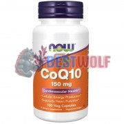 CoQ10 (100 шт по 150 мг), NOW Foods