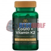 CoQ10 + Vitamin K2 (60 шт), Swanson