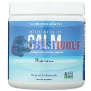 Calm [Magnesium Supplement + Calcium Powder] (226 гр: 30 порций), Natural Vitality