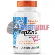 PepZin GI® [Zinc-L-Carnosine Complex] (120 шт), Doctor's Best