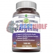 L-Arginine (100 шт по 1000 мг), Amazing Nutrition
